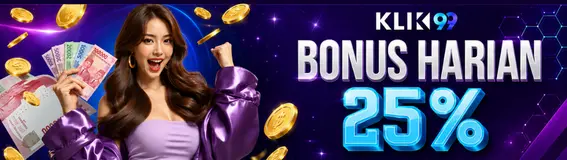 BONUS DEPOSIT HARIAN 25%